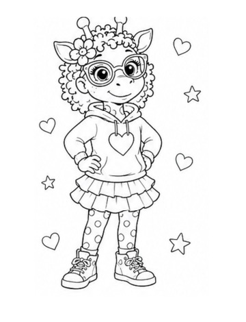 Preview of Coloring Page Set 5
